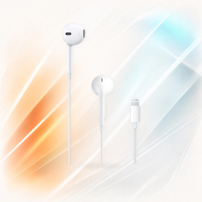 Apple EarPods Lightning, White — фирменное фото