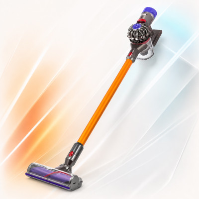 Пылесос Dyson V8 Absolute SV25 Yellow/Nickel — фирменное фото