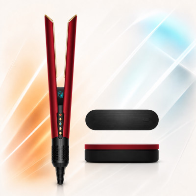 Выпрямитель Dyson Airstrait HT01 Red Velvet/Gold — фирменное фото