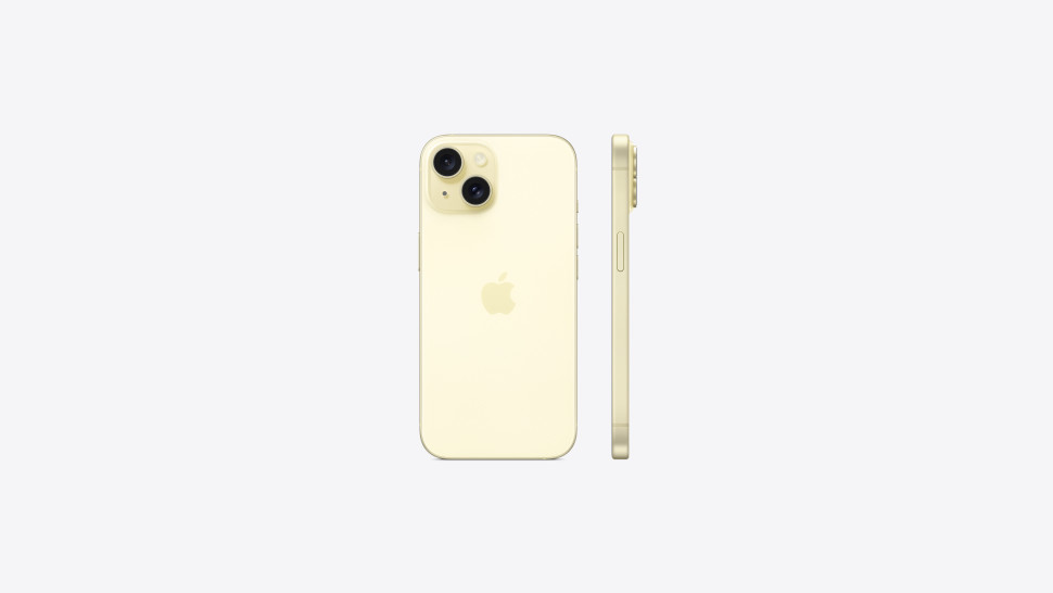 iPhone 15 — Yellow