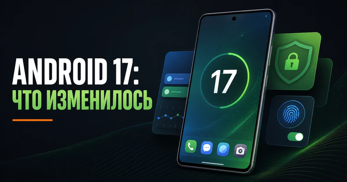 Android 17 и основные изменения системы