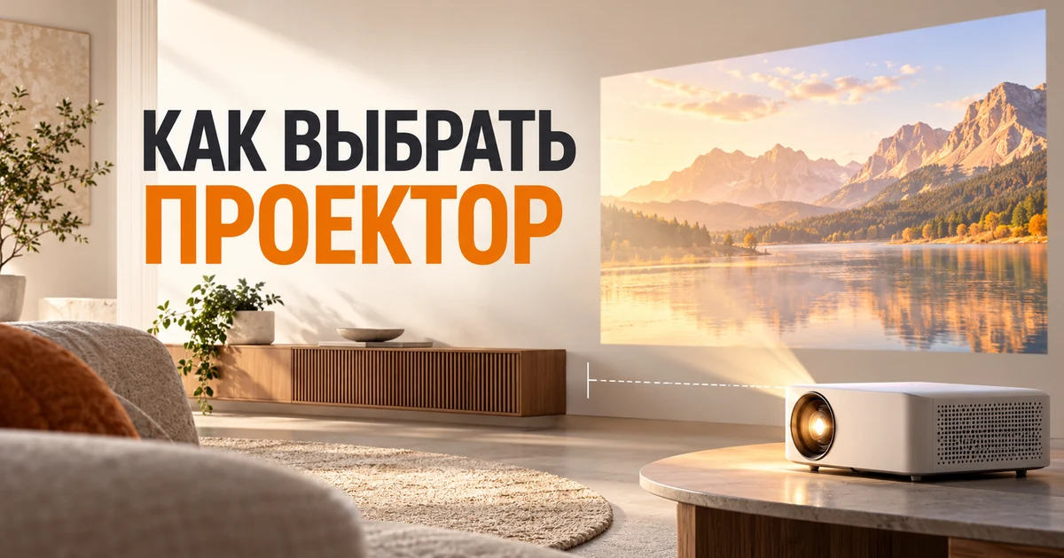 Как выбрать проектор для дома: яркость, разрешение, расстояние и звук