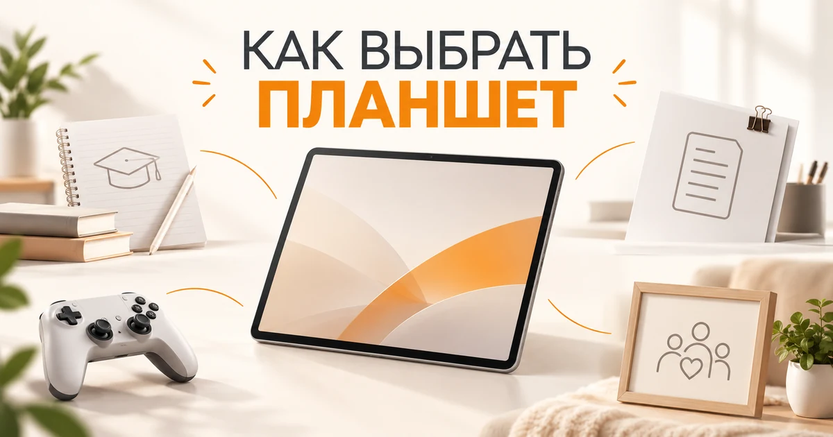 Как выбрать планшет: экран, память, связь и задачи
