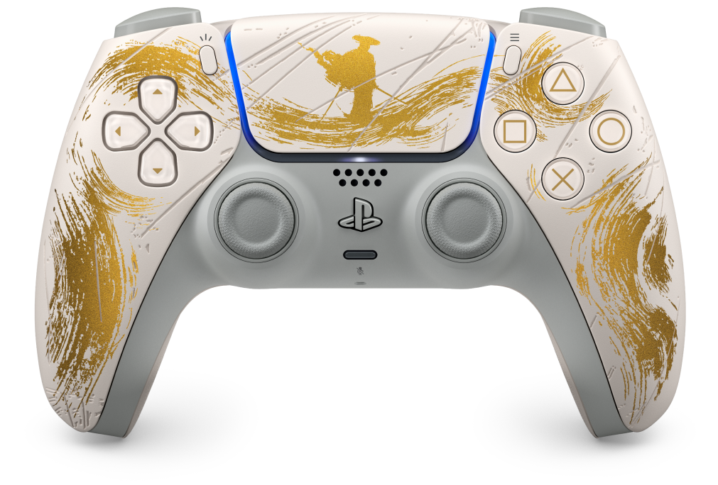 Беспроводной контроллер Sony DualSense — Ghost of Yōtei Gold Limited Edition
