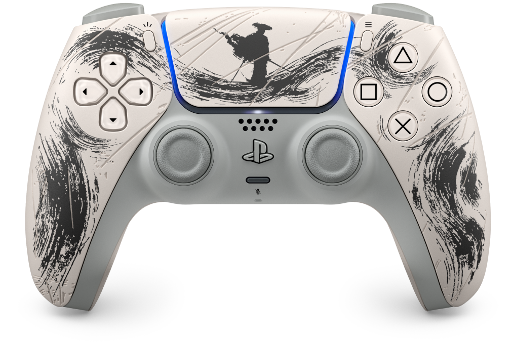 Беспроводной контроллер Sony DualSense — Ghost of Yōtei Black Limited Edition