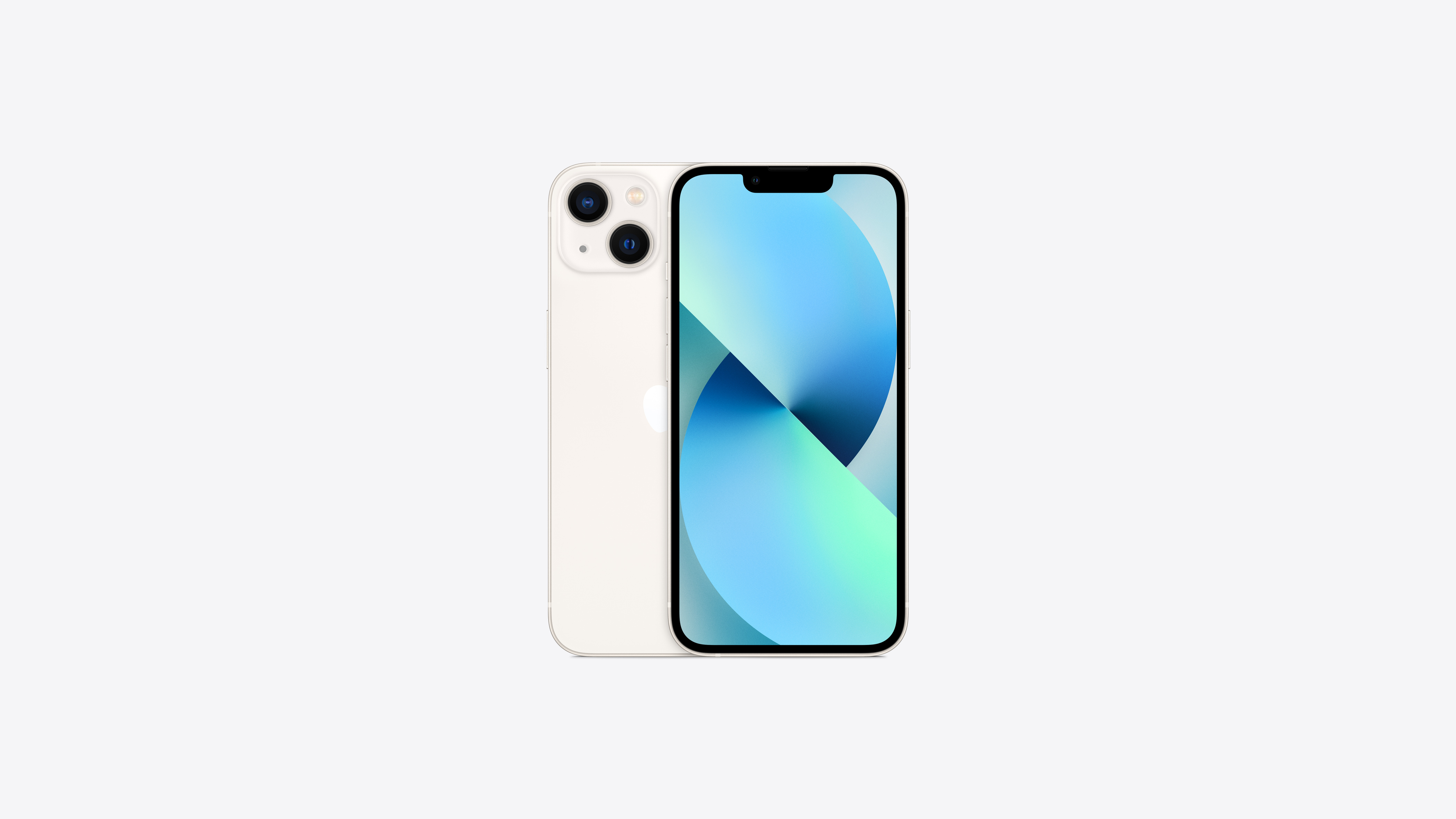 iPhone 13 — Starlight · Общий вид