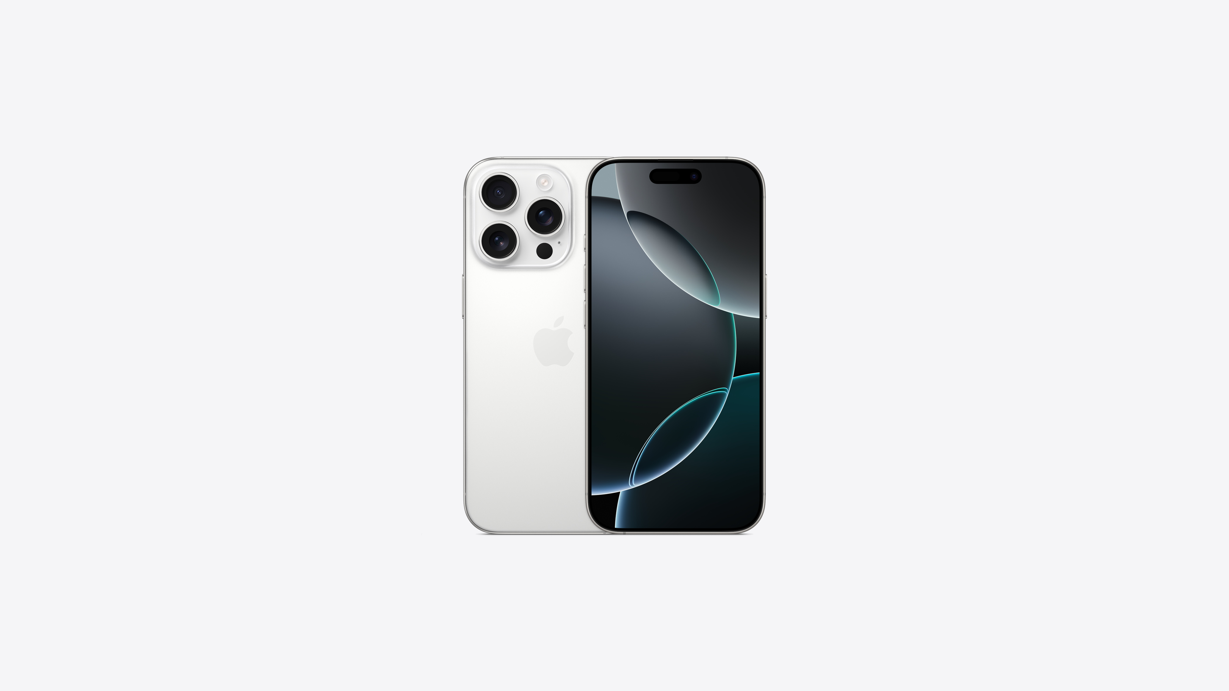 iPhone 16 Pro — White Titanium · Общий вид