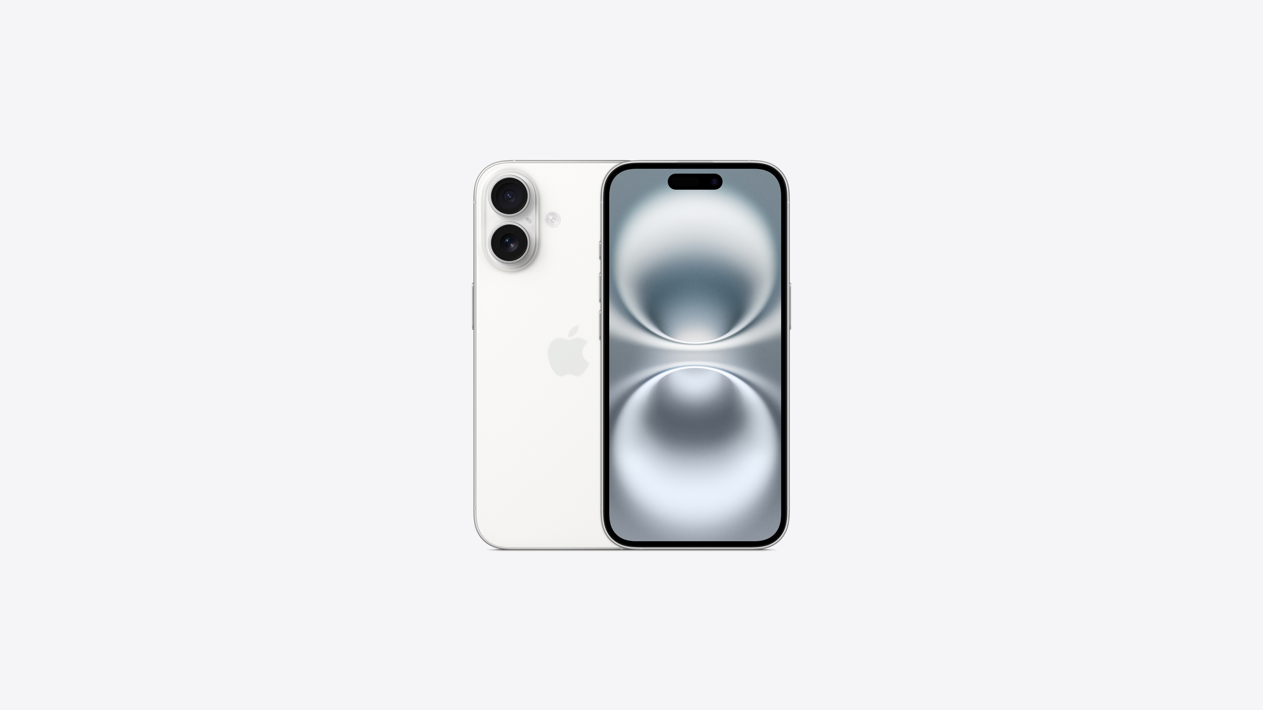 iPhone 16 — White · Общий вид