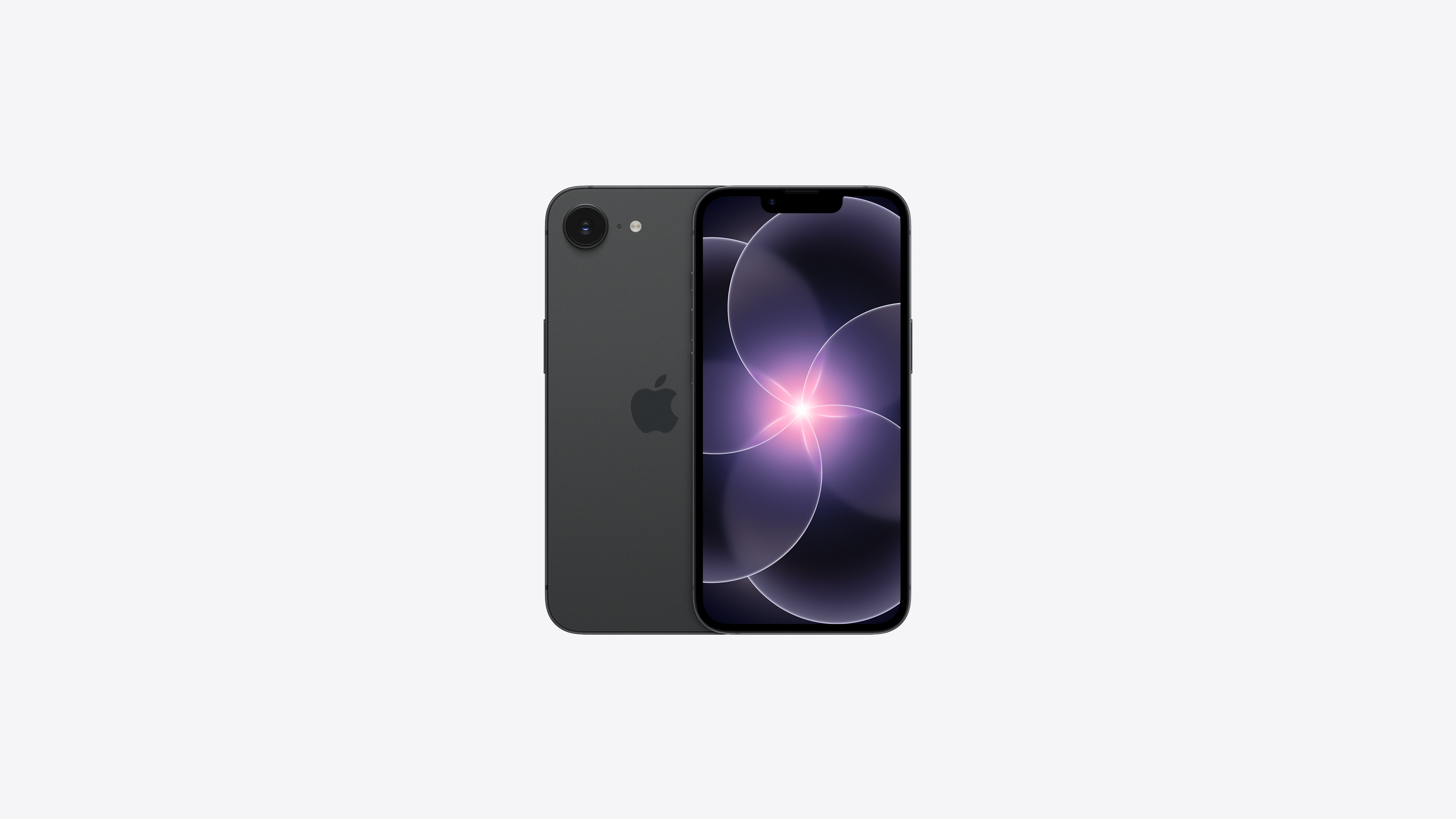 iPhone 17e — Black · Общий вид