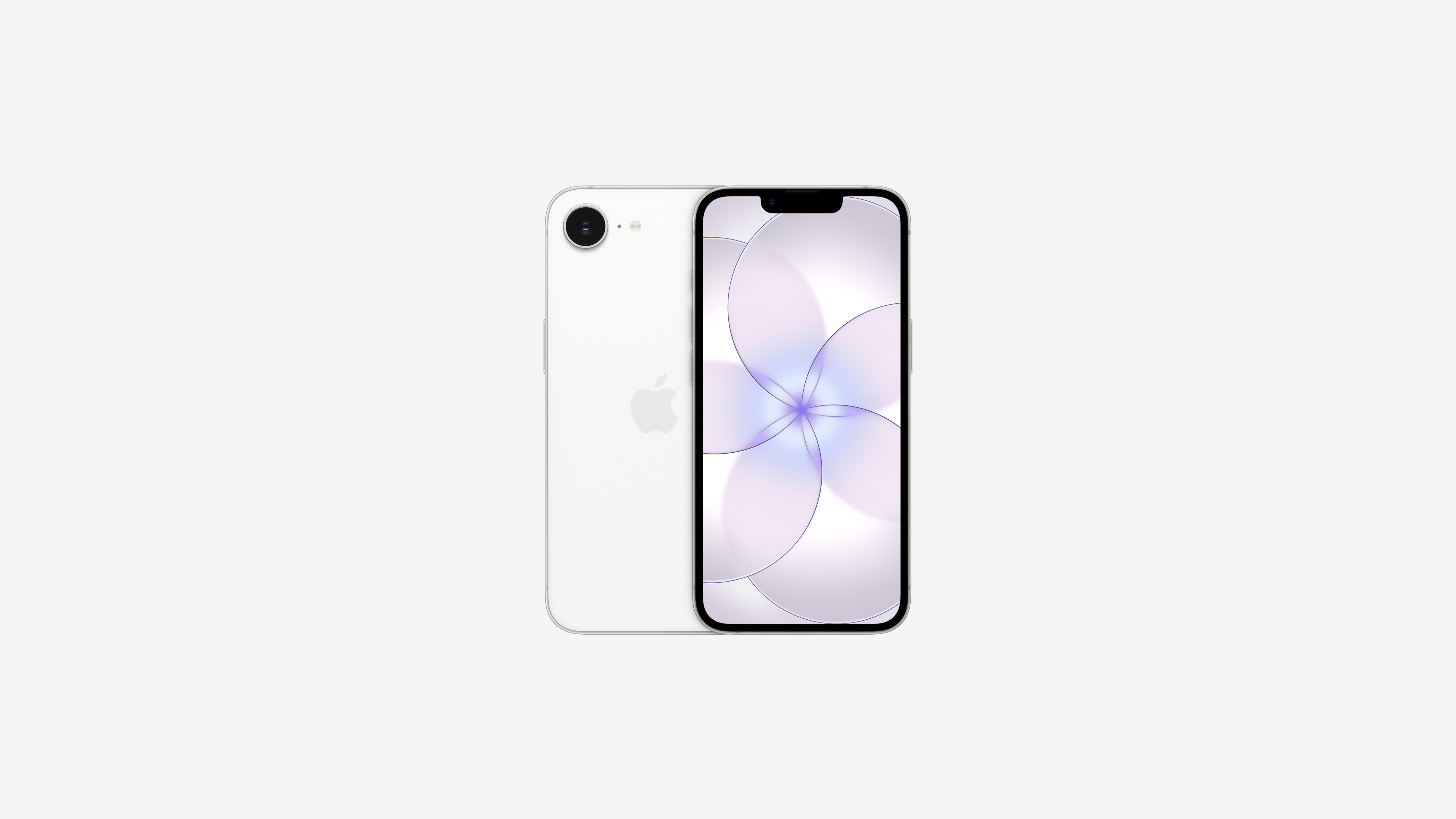 iPhone 17e — White · Общий вид