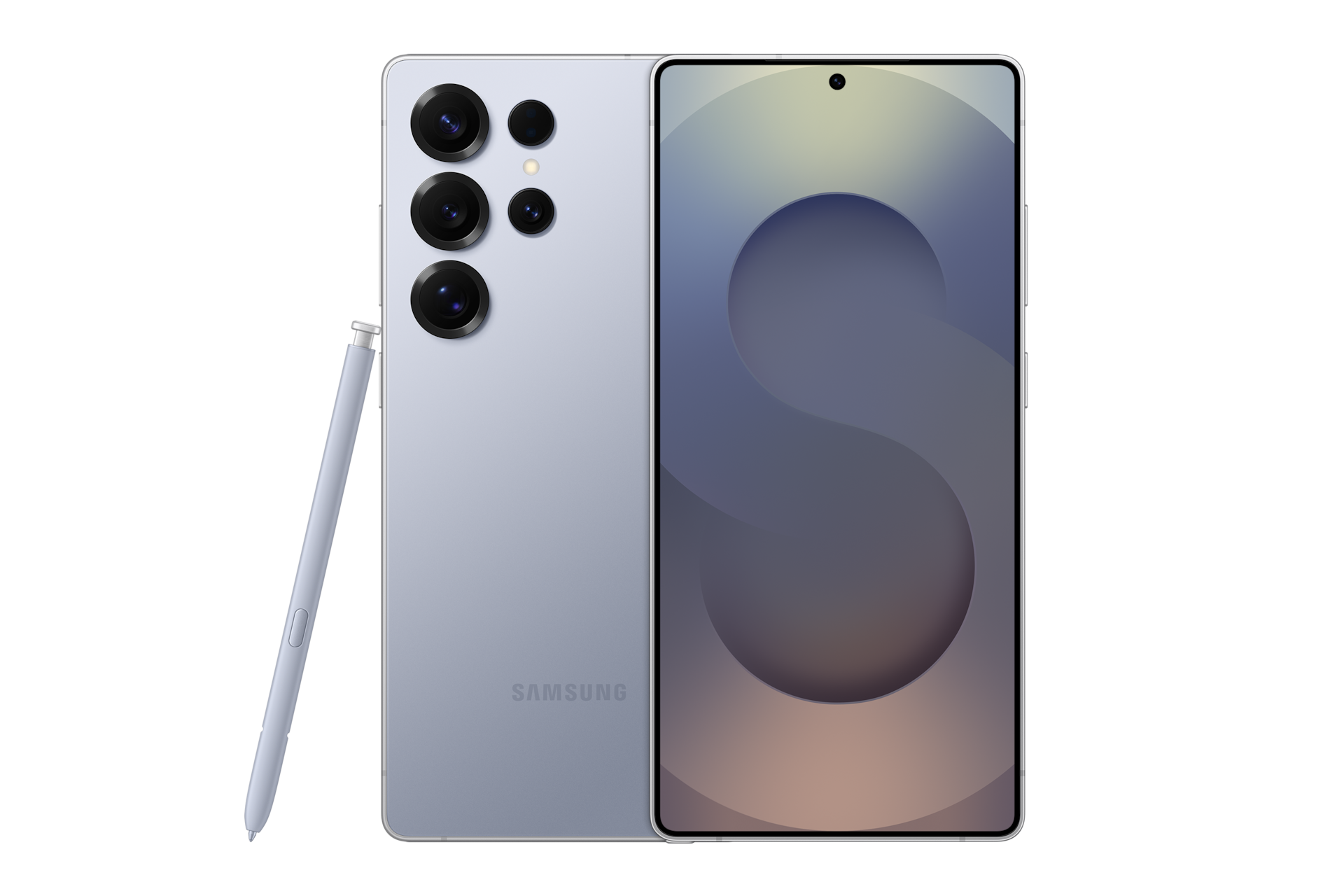 Samsung Galaxy S25 Ultra — Titanium Silverblue · Общий вид
