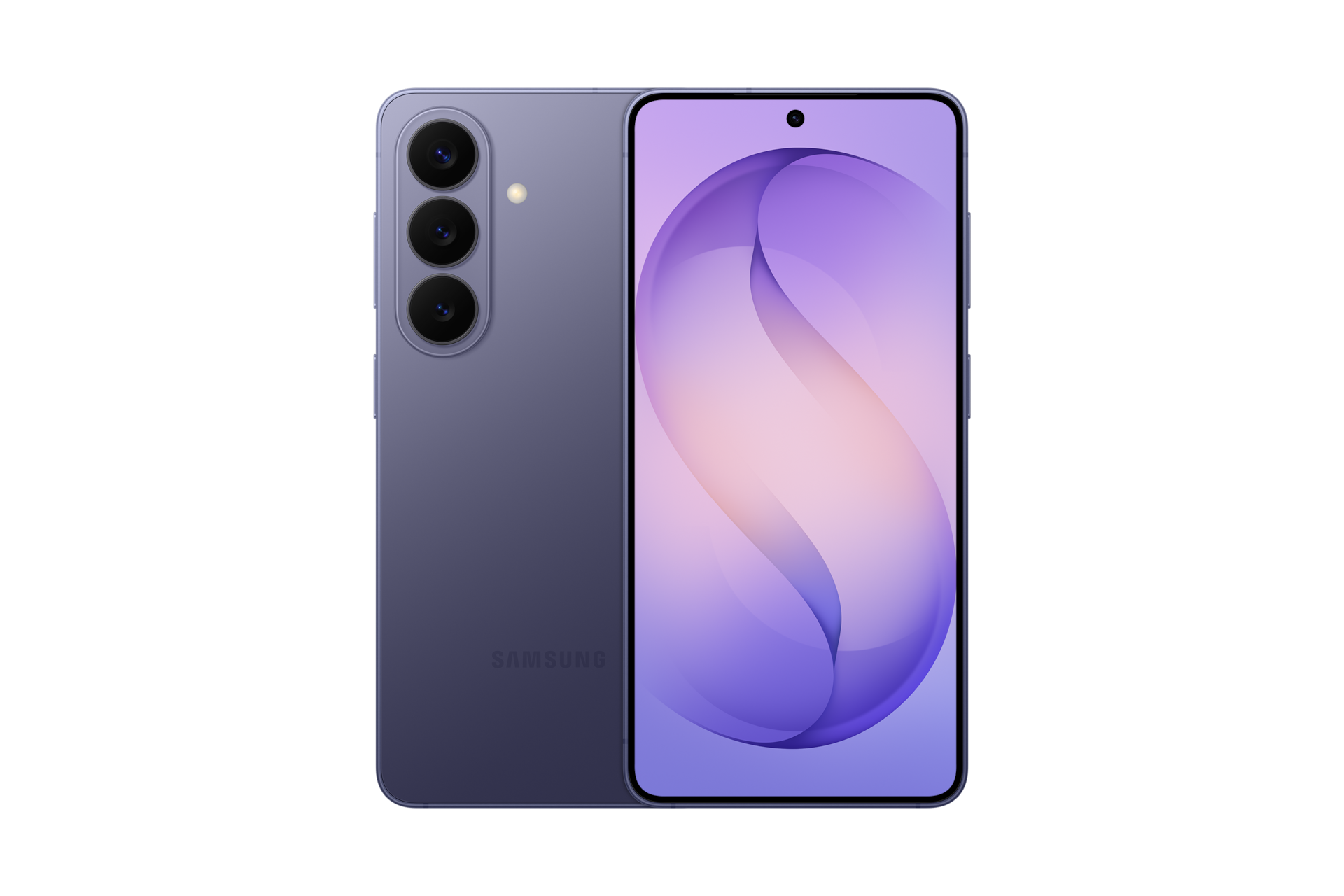 Samsung Galaxy S26 — Cobalt Violet · Общий вид