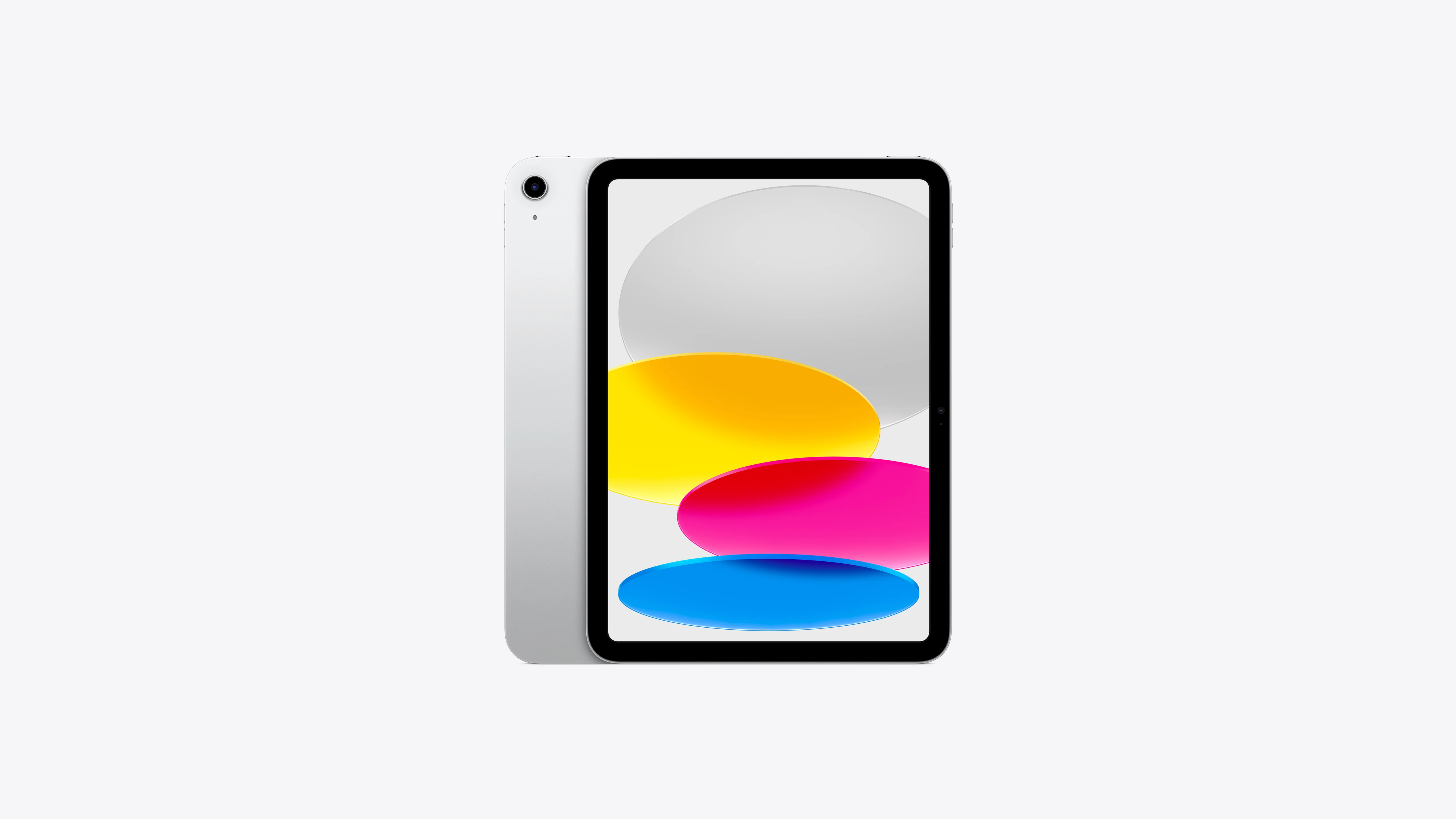 iPad 11″ (A16, 2025) — Silver · Общий вид