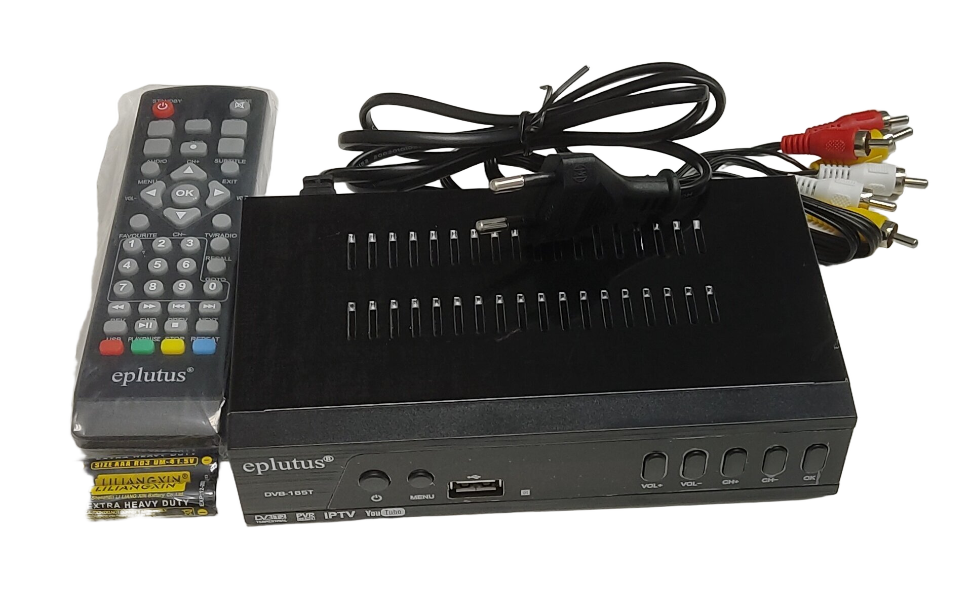 Цифровая ТВ-приставка Eplutus DVB-165T