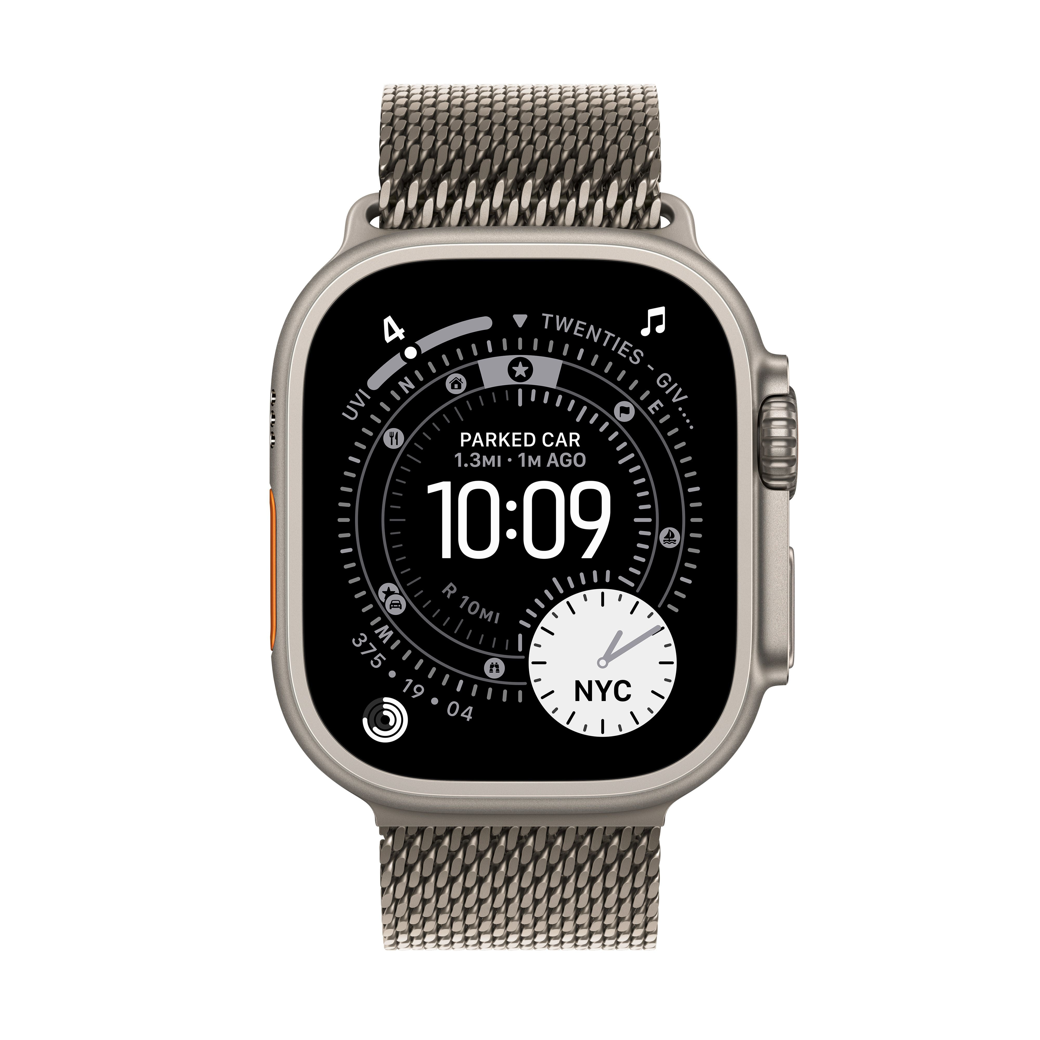 Смарт-часы Apple Watch Ultra 3 49mm Natural Titanium (Milanese Loop)