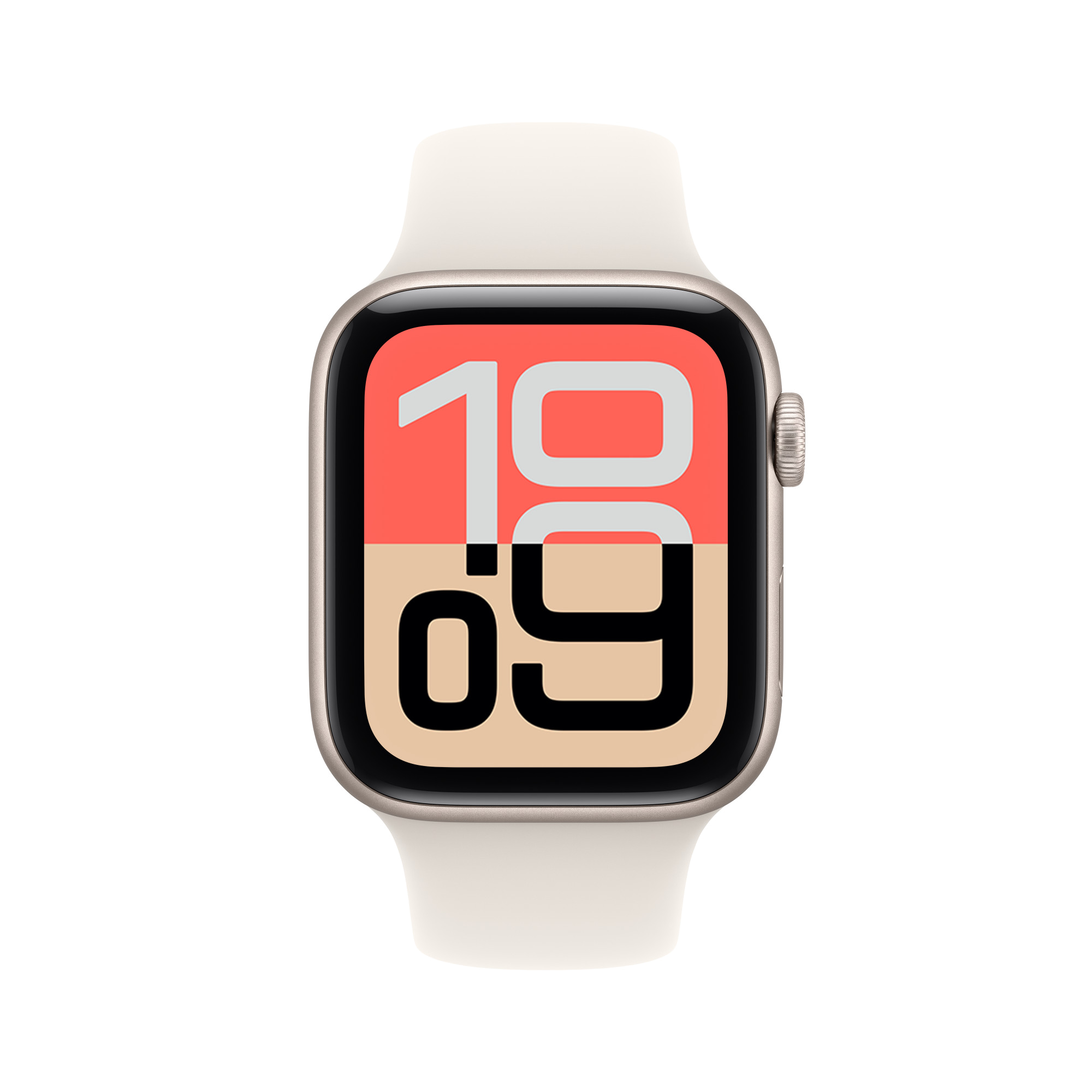 Apple Watch SE 3 44mm Aluminum — Общий вид спереди