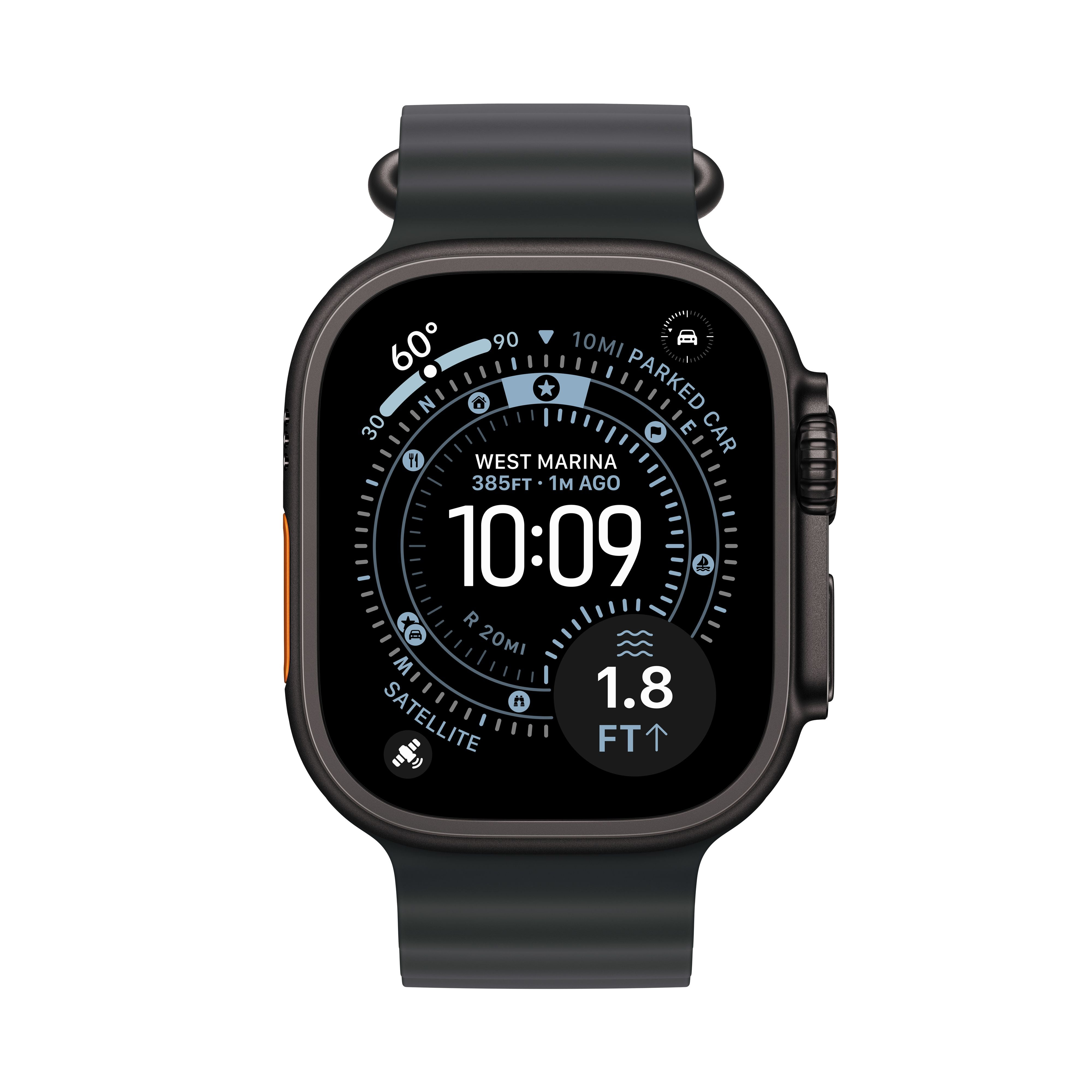 Смарт-часы Apple Watch Ultra 3 49mm Black Ti Black