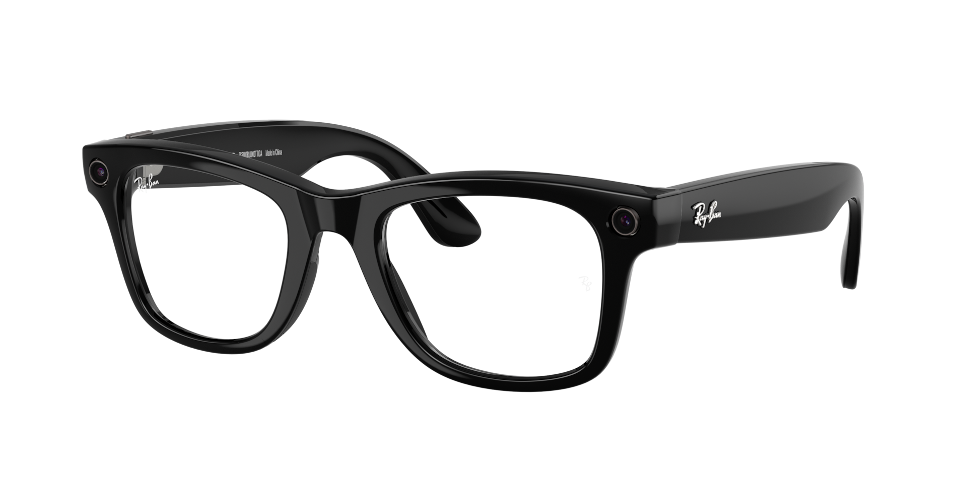 Умные очки Ray-Ban Meta Wayfarer Gen 2, чёрная оправа