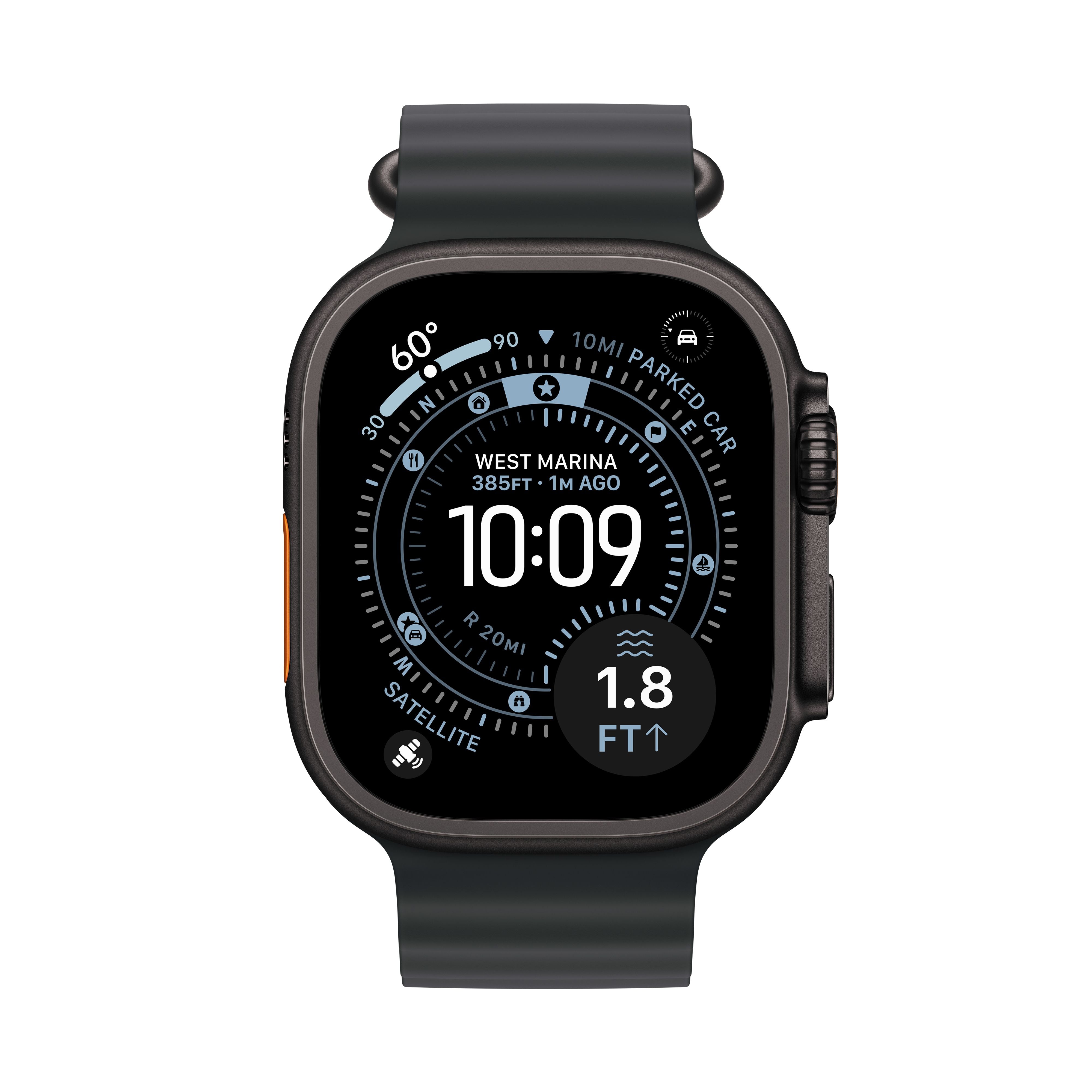 Смарт-часы Apple Watch Ultra 3 49mm Black Ti Black